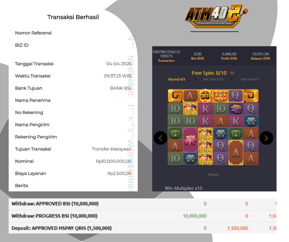 JACKPOT SLOT GACOR AZTEC WILD 04 APRIL 2024 